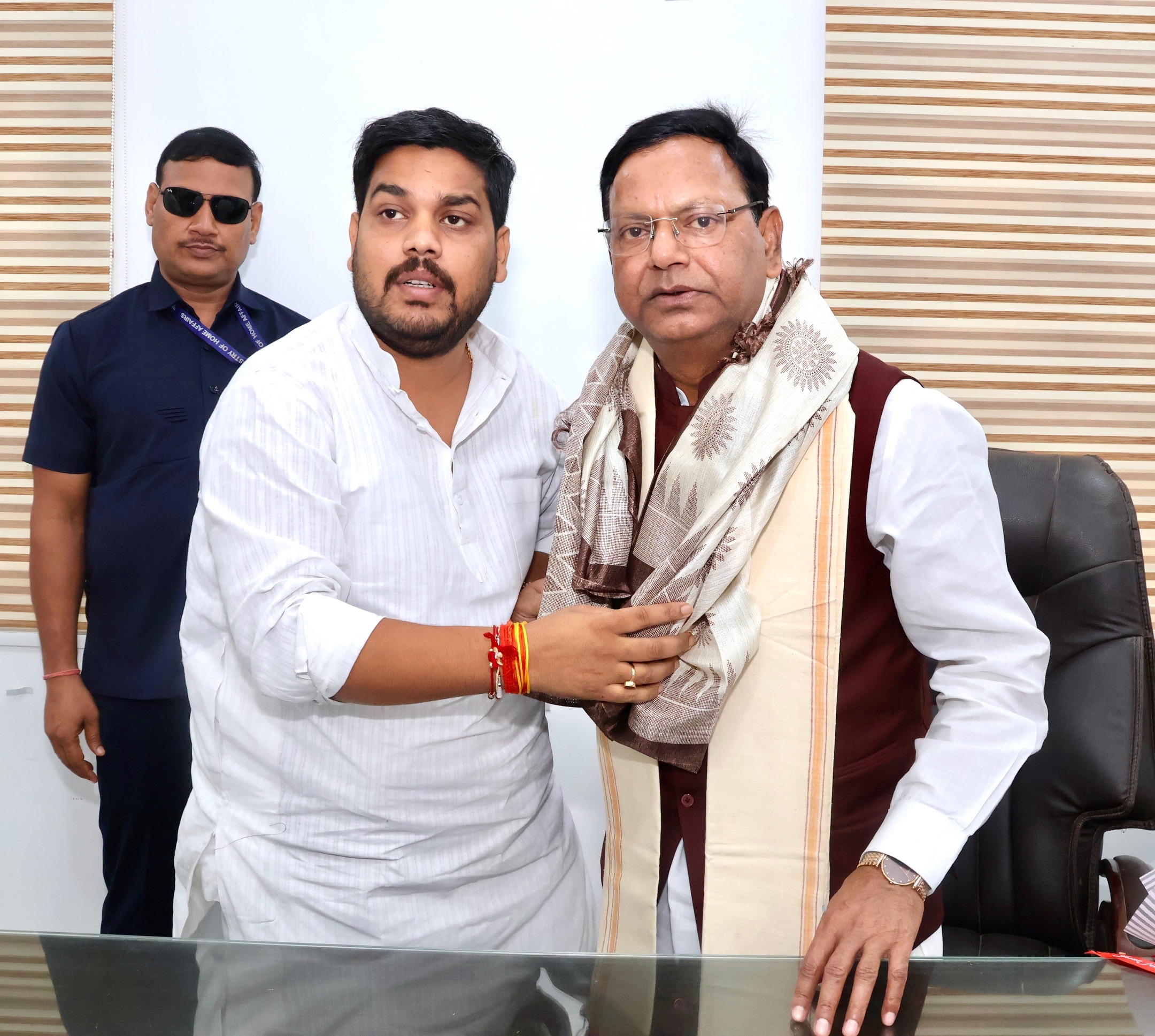 अभिषेक कुमार एवं प्रदेश अध्यक्ष पंकज चौधरी जी